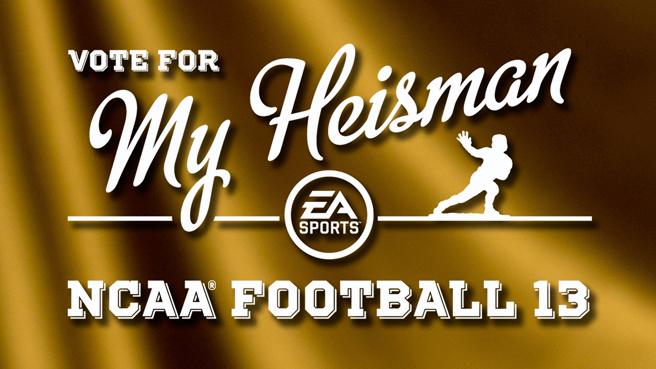 ncaa football 13 heisman vote