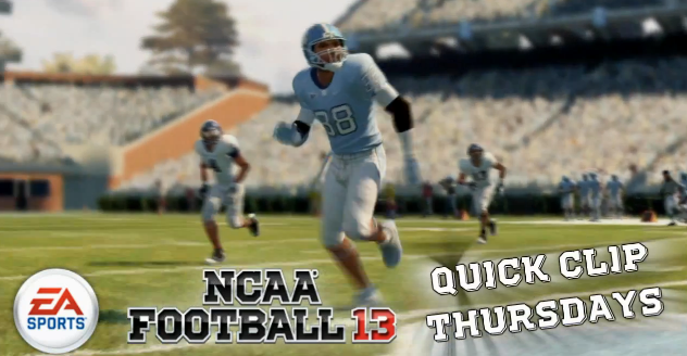 ncaa football 13 raw gameplay