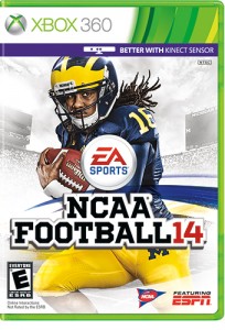 ncaa football 14 xbox 360 cover