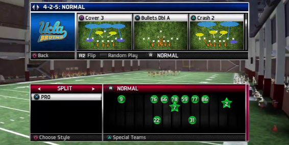 Double Nano Blitz in NCAA 13