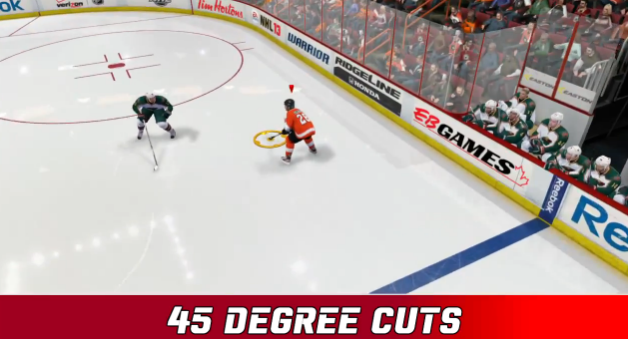 NHL 13 Tips: How to Effectively Make 45 Degree Cuts