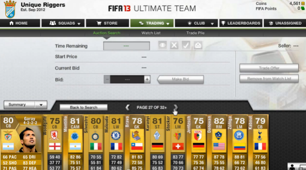 FIFA 13 Ultimate Team Coins Guide