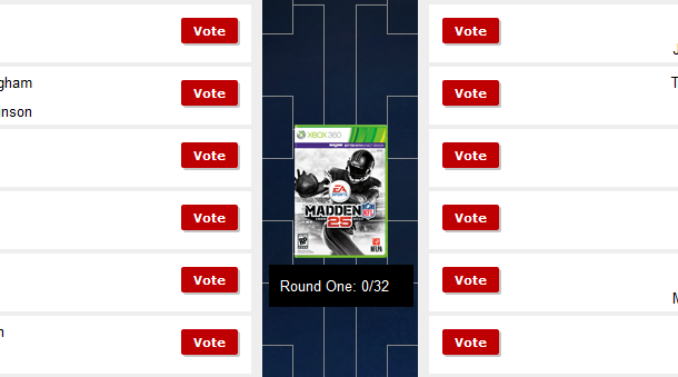 Madden NFL 25 Cover Tournament Kicks Off