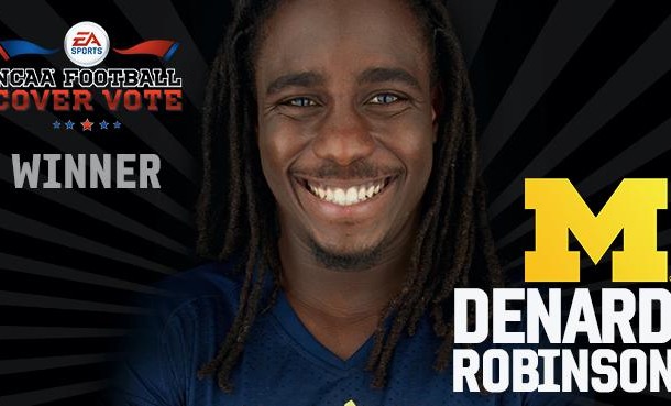 Denard Robinson Wins NCAA 14 Cover